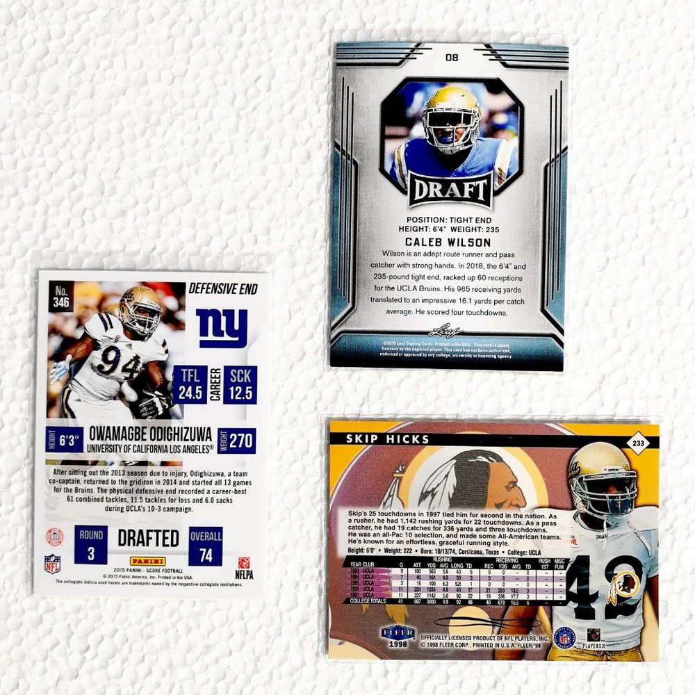 UCLA Bruins 9 Card Lot - CFTBL [9_8_1] - Picture 8 of 8